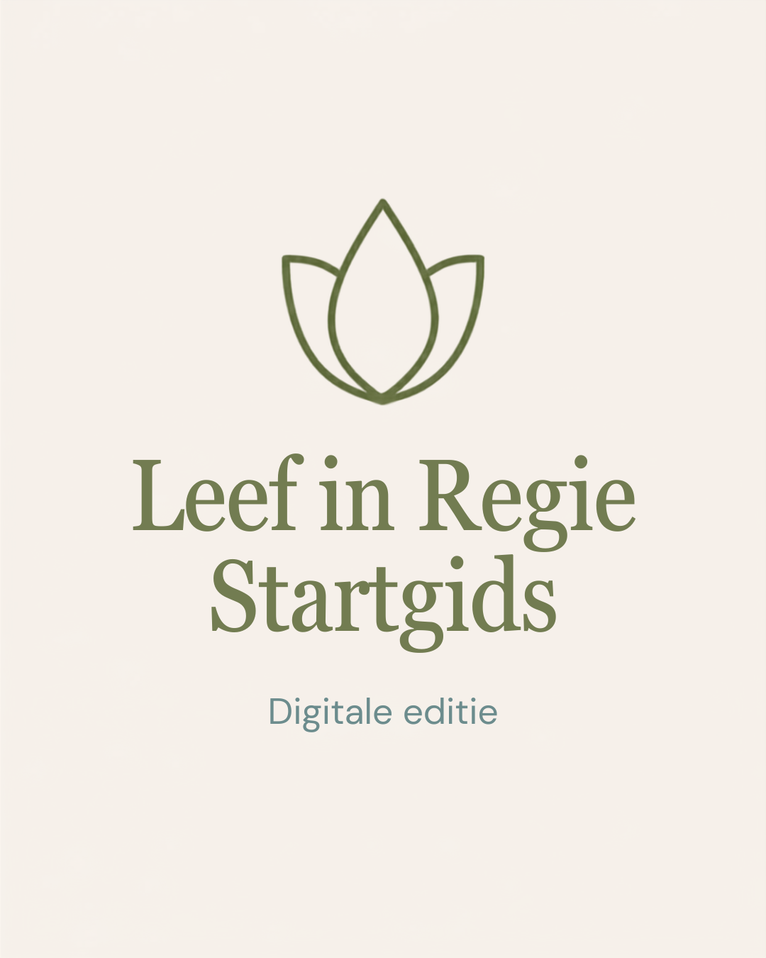 Leef in Regie Startgids – digitale editie